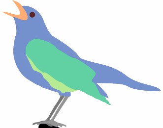 Koorsprong vogel vogel uit logo de koorsprong